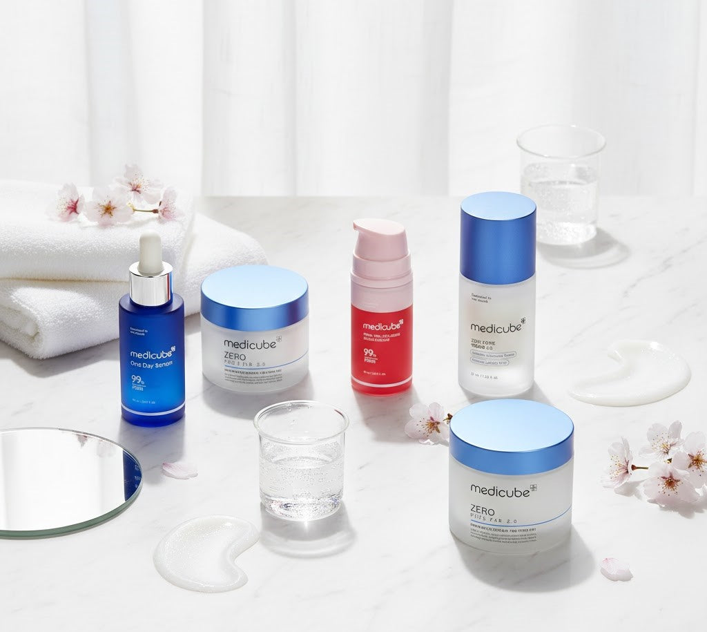Descubre lo nuevo de Medicube: innovación coreana para una piel firme, lisa y luminosa .✨