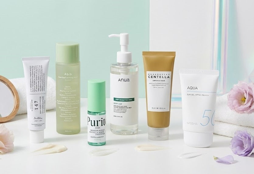 Cómo cuidar piel sensible con productos coreanos