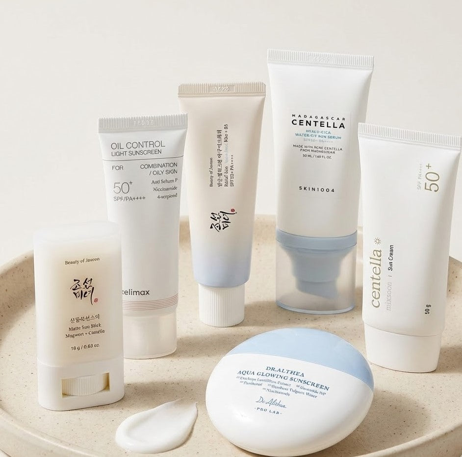 Descubre Los Mejores Protectores Solares Coreanos Para Piel Grasa En 2025.