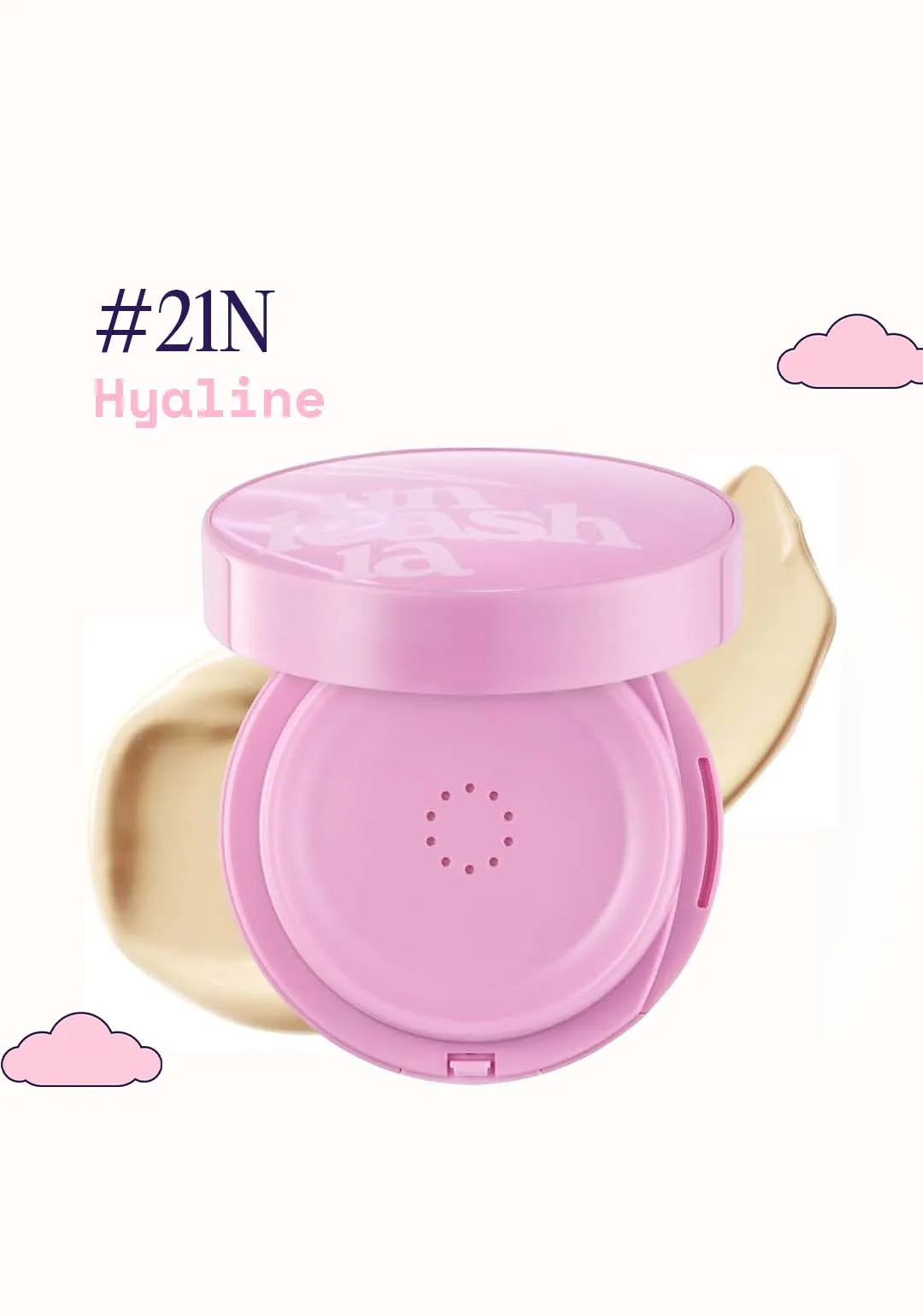 Don't Touch Glass Pink Cushion 15g