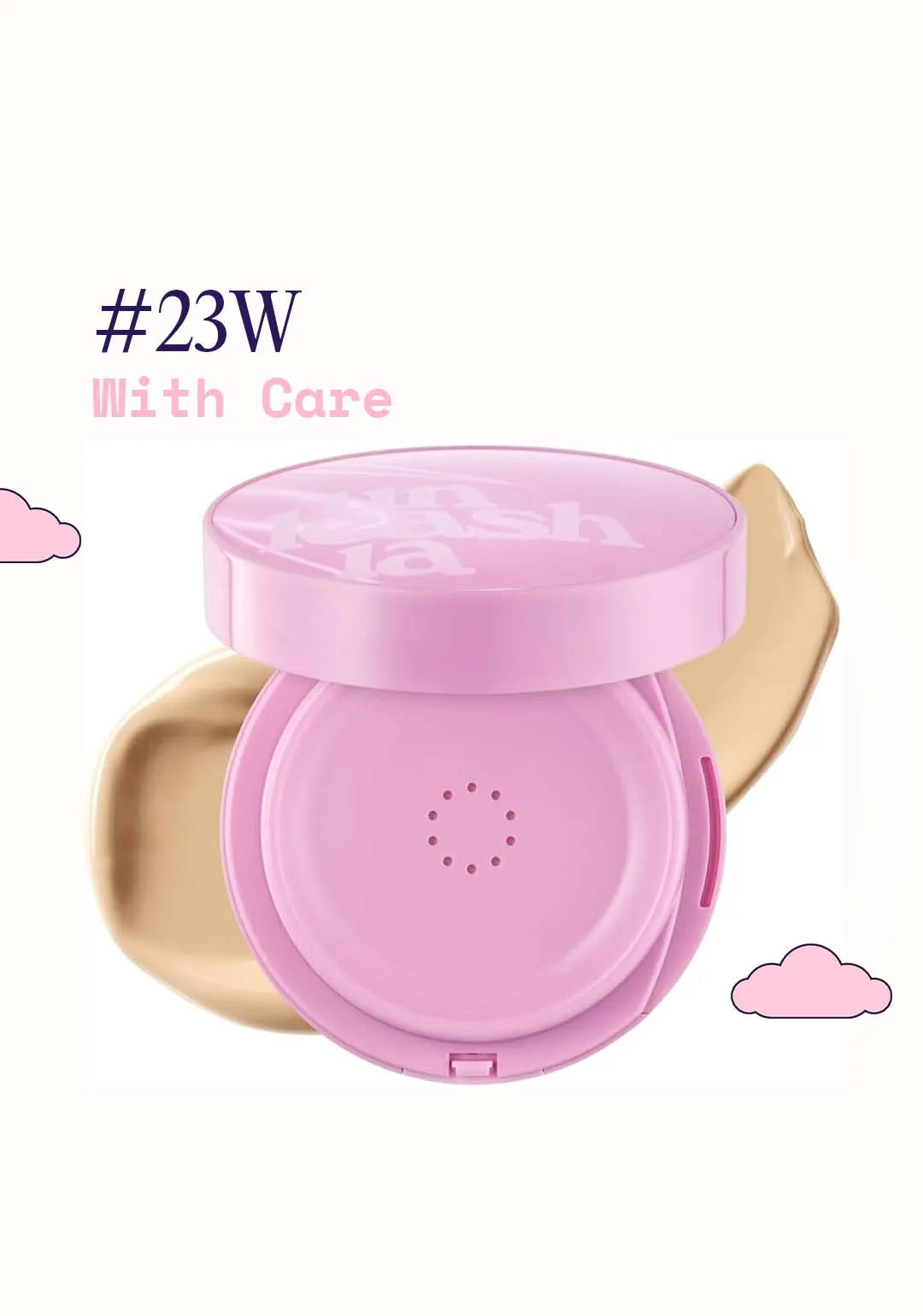 Don't Touch Glass Pink Cushion 15g