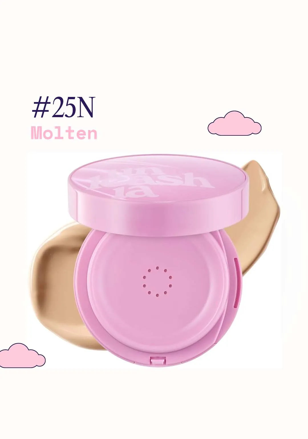 Don't Touch Glass Pink Cushion 15g