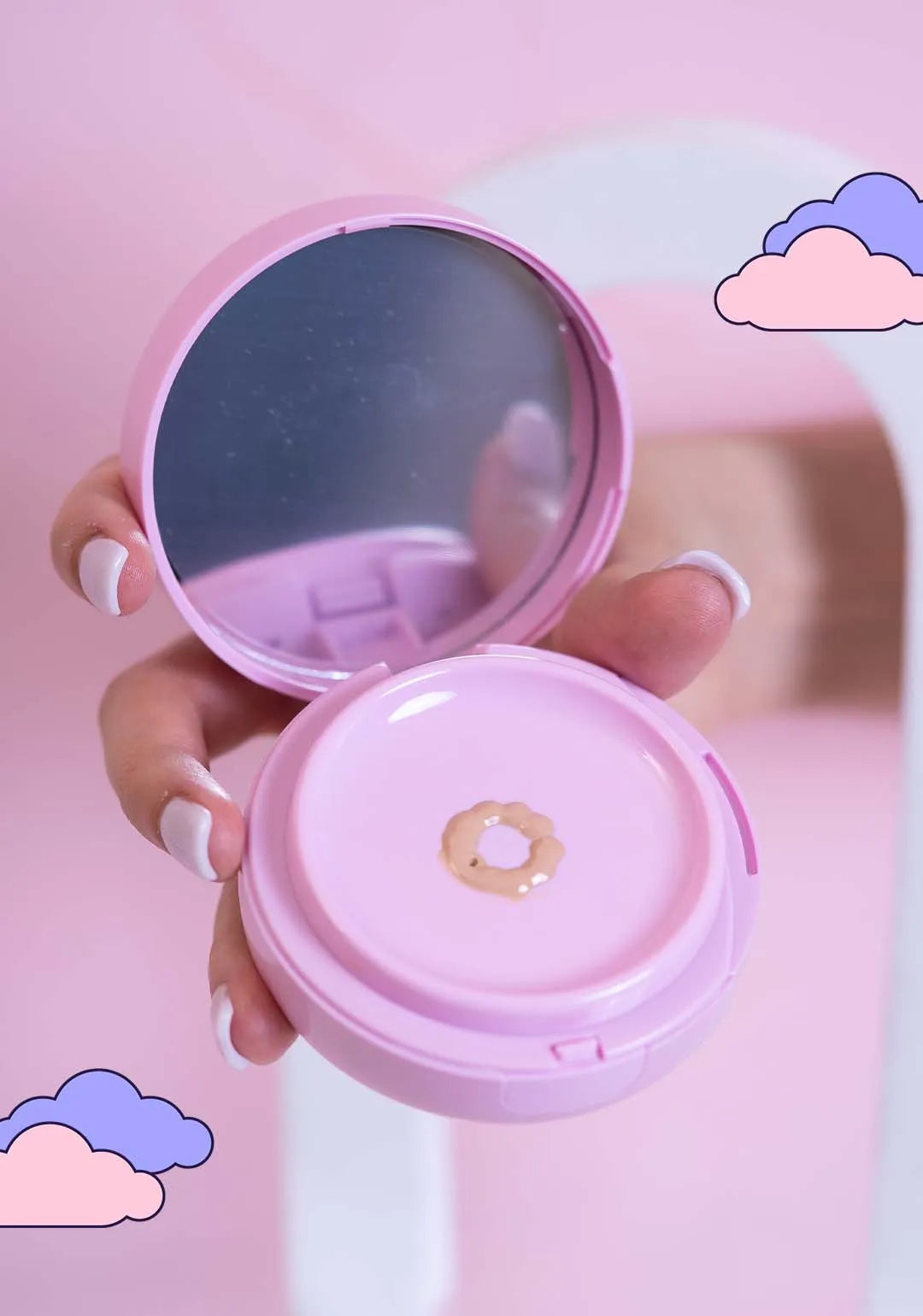 Don't Touch Glass Pink Cushion 15g