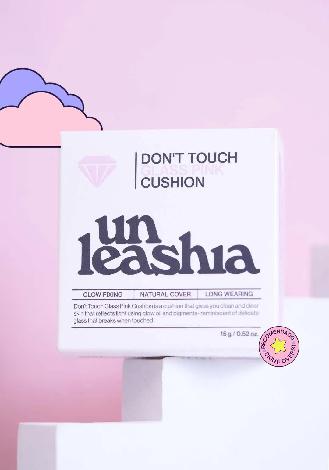 Don't Touch Glass Pink Cushion 15g