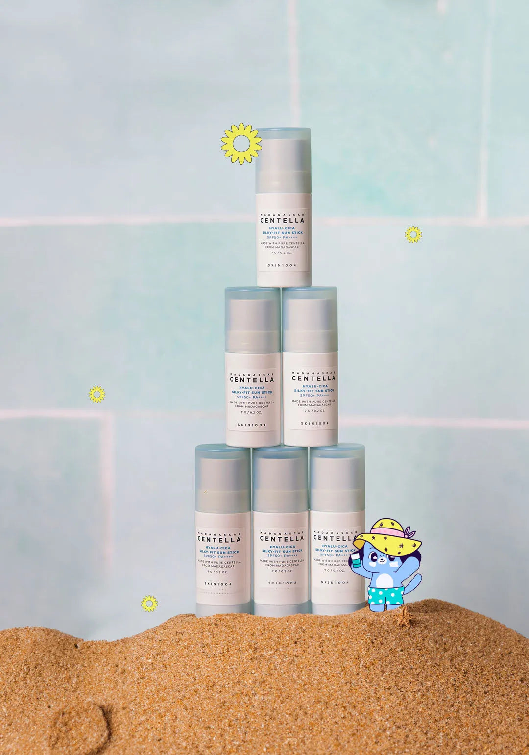 Madagascar Centella Hyalu-Cica Silky-Fit Sun Stick 7g