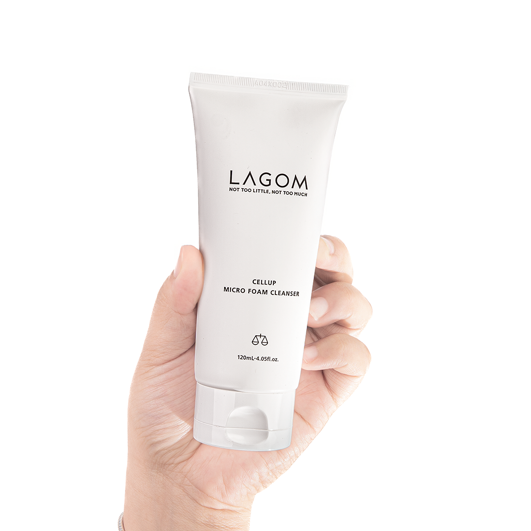 Lagom - Cellup Micro Foam Cleanser 120 ml – Hidratante y Purificante