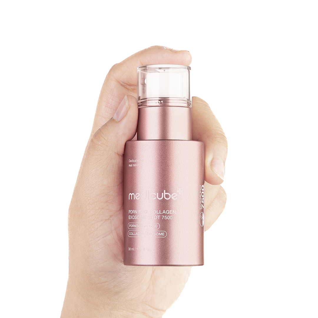 Medicube - PDRN Pink Collagen Exosome Shot Serum 7500 30 ml - Hidratante y Regenerador