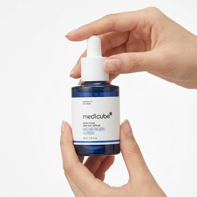 sérum coreano exfoliante para poros con AHA, BHA y PHA