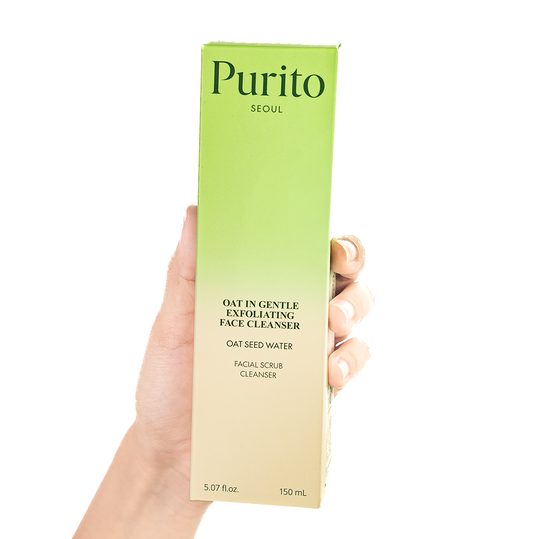 Purito - Oat-In Gentle Exfoliating Face Cleanser 150 ml - Hidratante y Calmante