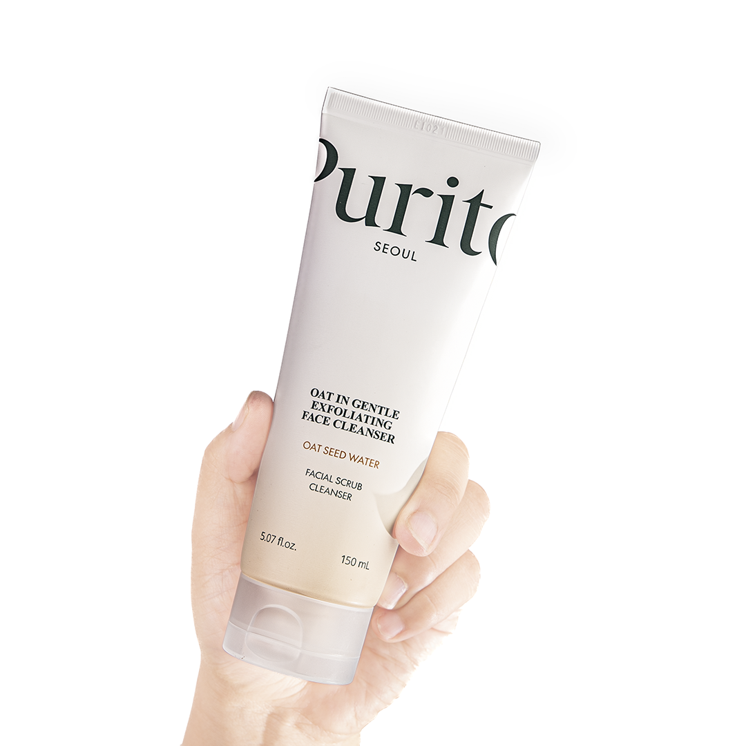 Purito - Oat-In Gentle Exfoliating Face Cleanser 150 ml - Hidratante y Calmante