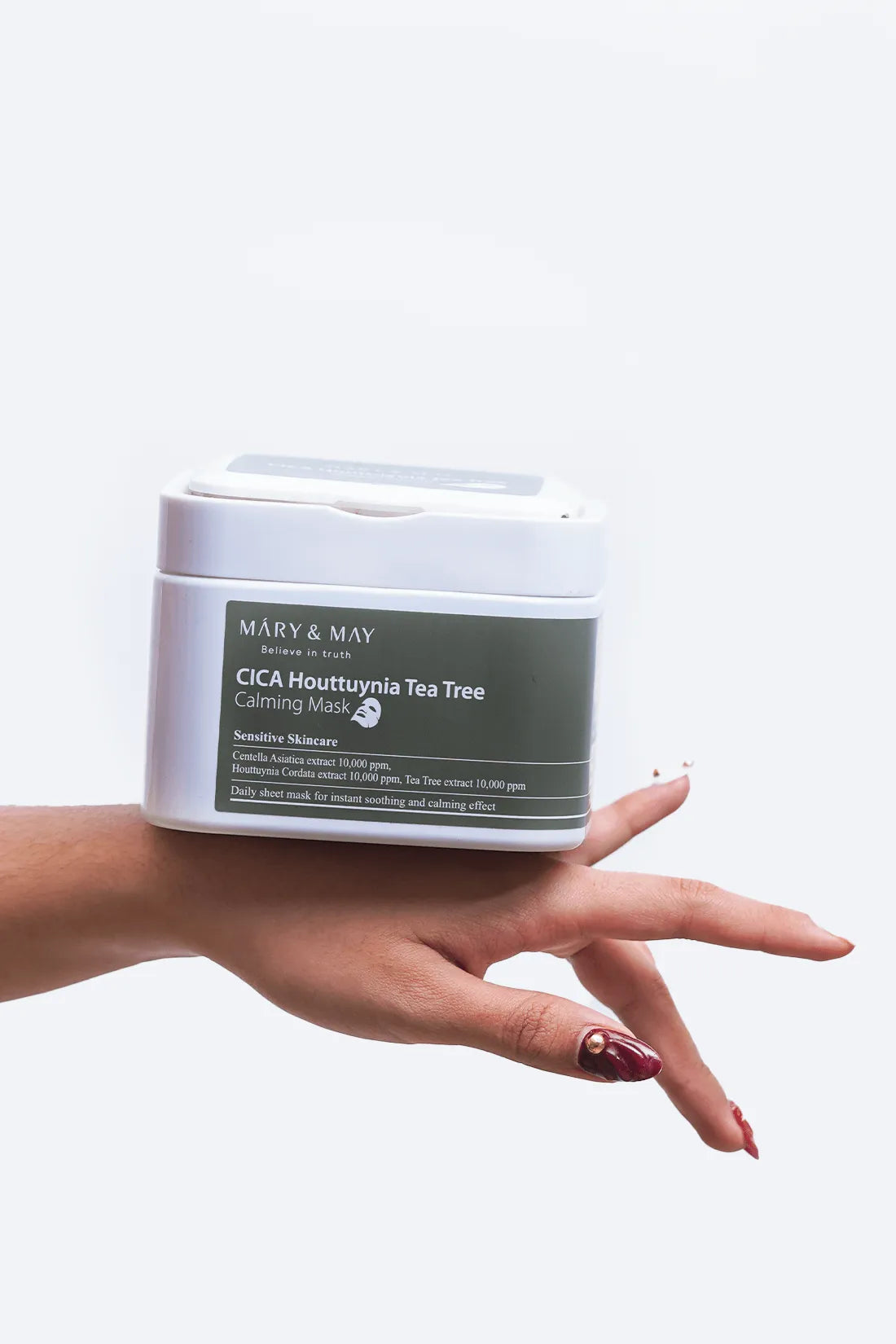 CICA Houttuynia Tea Tree Calming Mask (30 mascarillas) - Chok Chok Beauty