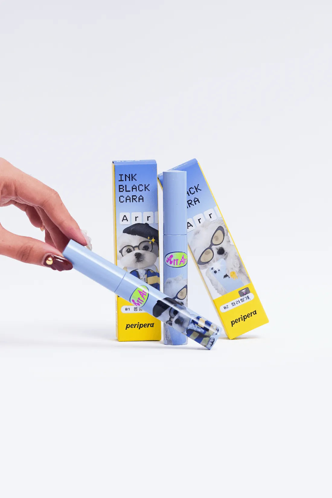 INK BLACK CARA 01 LONG LASH CURLING (MALTESE VER) - Chok Chok Beauty