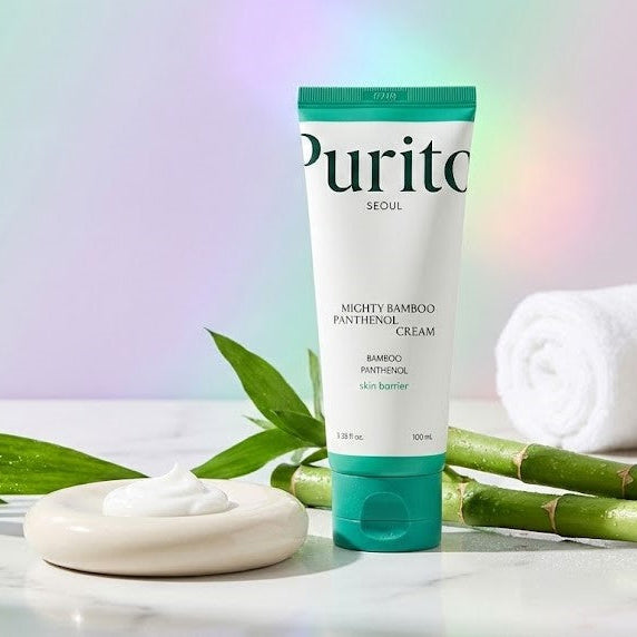 Purito - Mighty Bamboo Panthenol Cream 100 ml - Fortalecedor de Barrera Cutánea