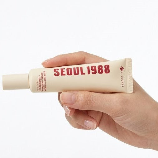 K-Secret Seoul 1988 - Retinal Liposome 4% + Fermented Bean (15 g) – Contorno de ojos coreana anti-edad e iluminadora para todo tipo de piel