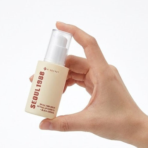 K-Secret Seoul 1988 - Retinal Liposome 2% + Black Ginseng Serum 30 ml - Reafirmante y Rejuvenecedor