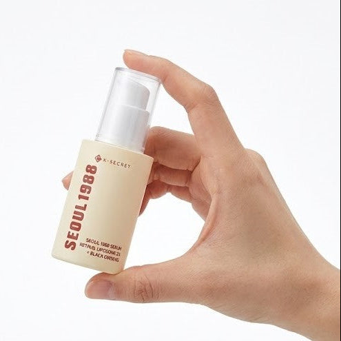 K-Secret Seoul 1988 - Retinal Liposome 2% + Black Ginseng Serum 30 ml - Reafirmante y Rejuvenecedor