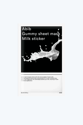 Gummy Sheet Mask Milk Sticker 27ml
