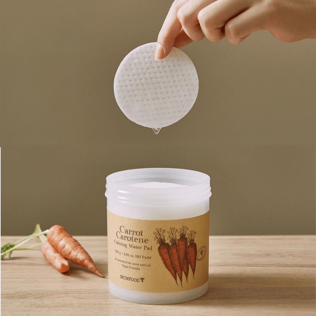 Carrot Carotene Calming Water Pad 60EA - Chok Chok Beauty