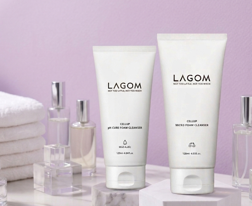 Diferencias entre los limpiadores Lagom: ¿Cellup pH Cure o Micro Foam Cleanser?