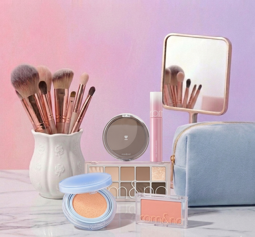 Rutina de 5 pasos para un Clean Makeup Look con Romand