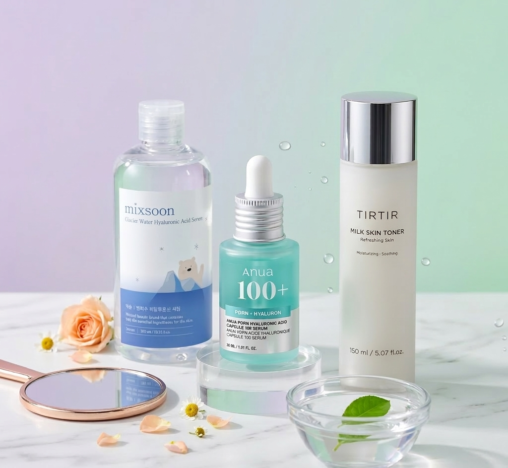 Qué productos de skincare usan tus idols favoritos