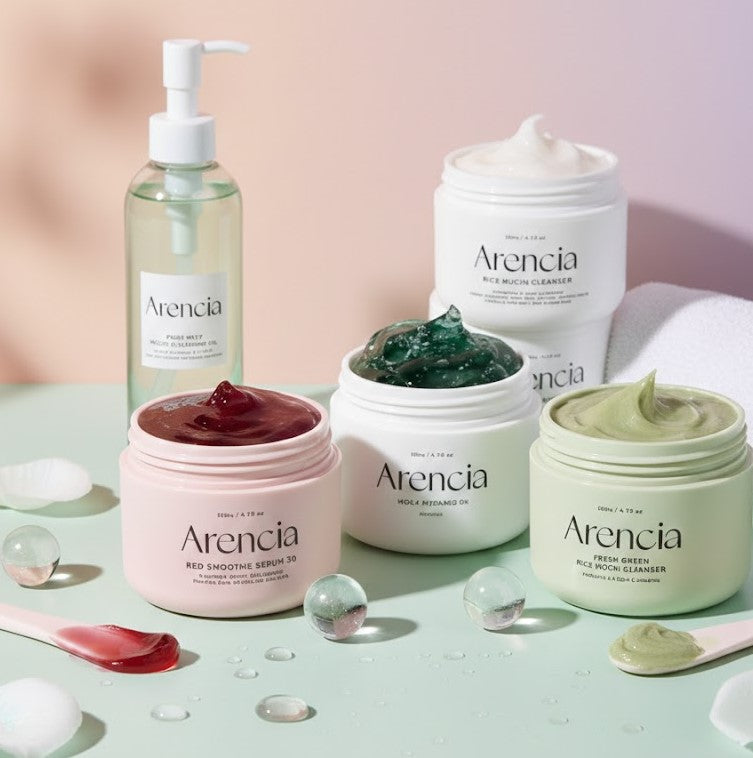 Conoce Arencia y sus productos: la marca coreana que transforma tu piel con amor