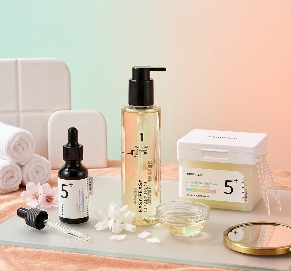 Descubre Numbuzin Skincare Coreano para Textura, Manchas y Glow