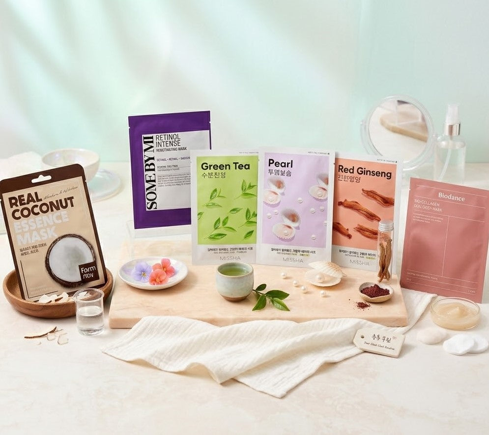 Mascarillas Coreanas Individuales: Tratamiento Express para tu Piel