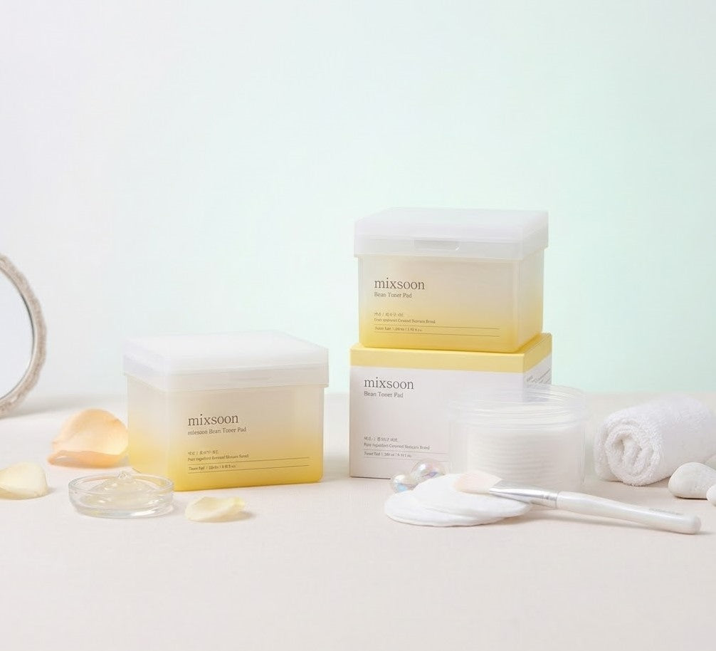 Mixsoon Bean Toner Pads: Piel Suave, Hidratada y Luminosa