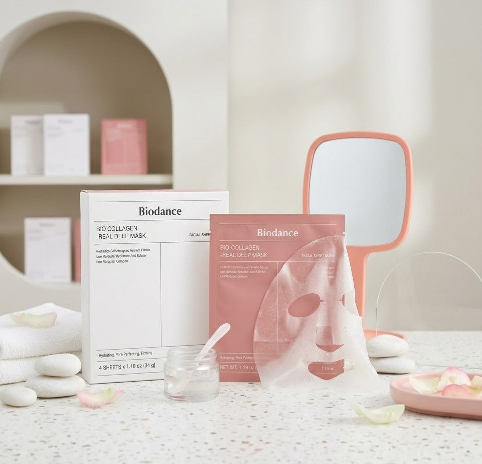 Bio-Collagen Real Deep Mask: Piel Más Firme y Luminosa al Instante