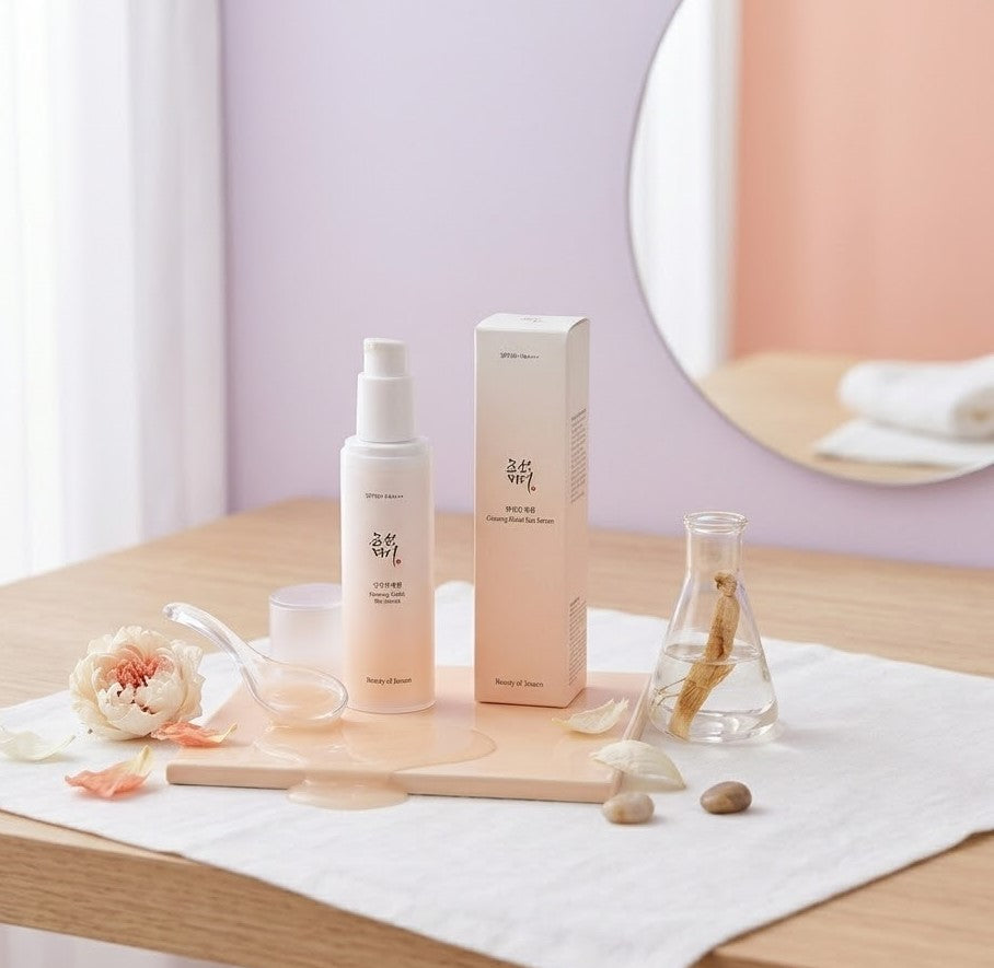 Ginseng Moist Sun Serum: Hidratación y Protección Solar en un Solo Paso
