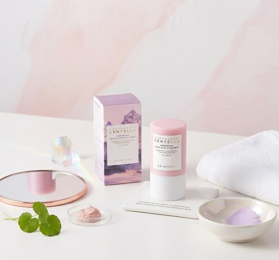 Madagascar Centella Clay Stick Mask: Control de Grasa y Poros