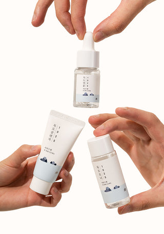 1025 Dokdo Trial Kit (Cleanser 30ml + Toner 20ml + Ampule 10ml + Cream 20ml)