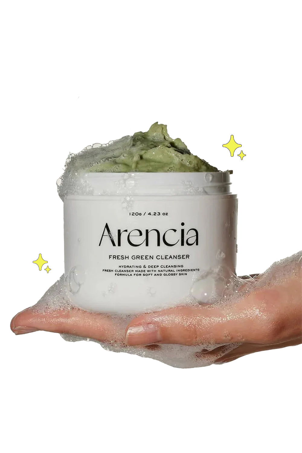 Arencia - Fresh Green Rice Mochi Cleanser 120 g - Controlador de Sebo
