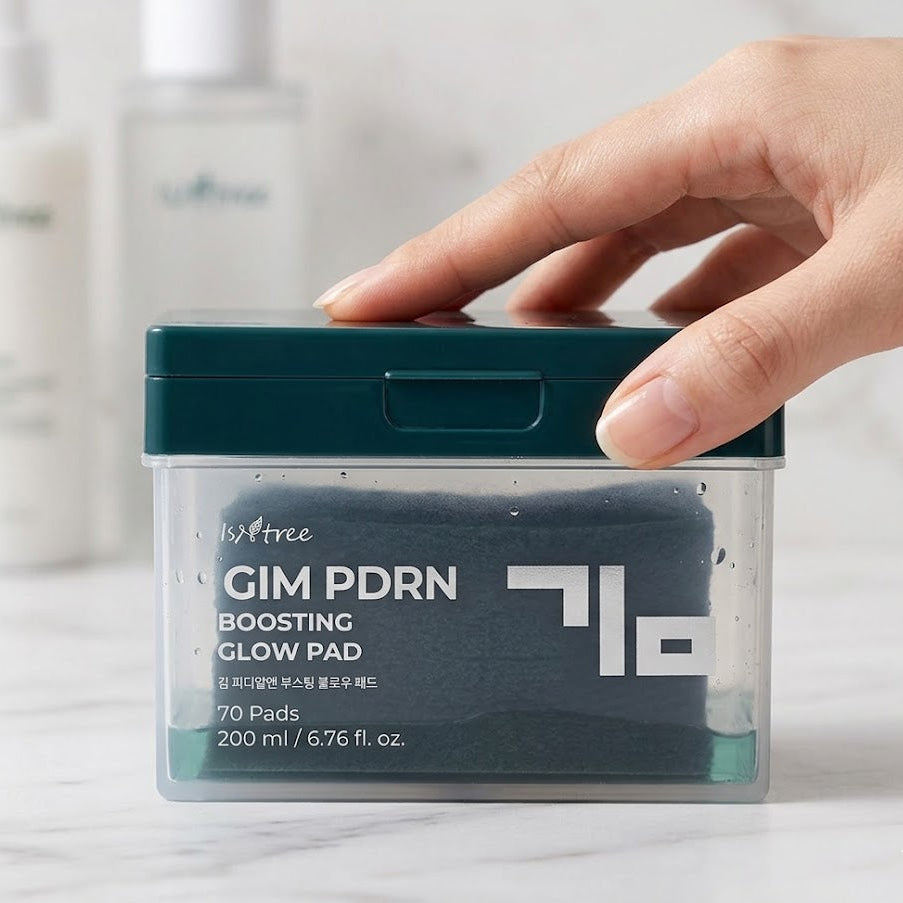 Isntree Toner Pads GIM PDRN Boosting Glow Pad 200ml (70ea)