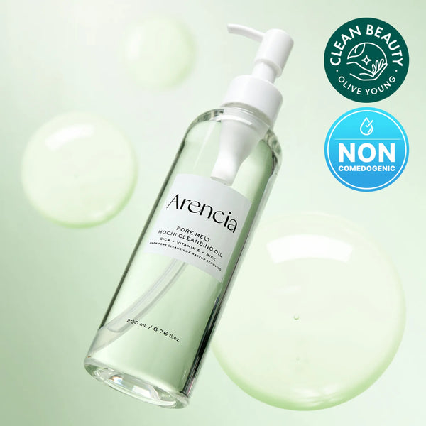 Arencia - Pore Melt Mochi Cleansing Oil 200 ml - Minimizador de Poros