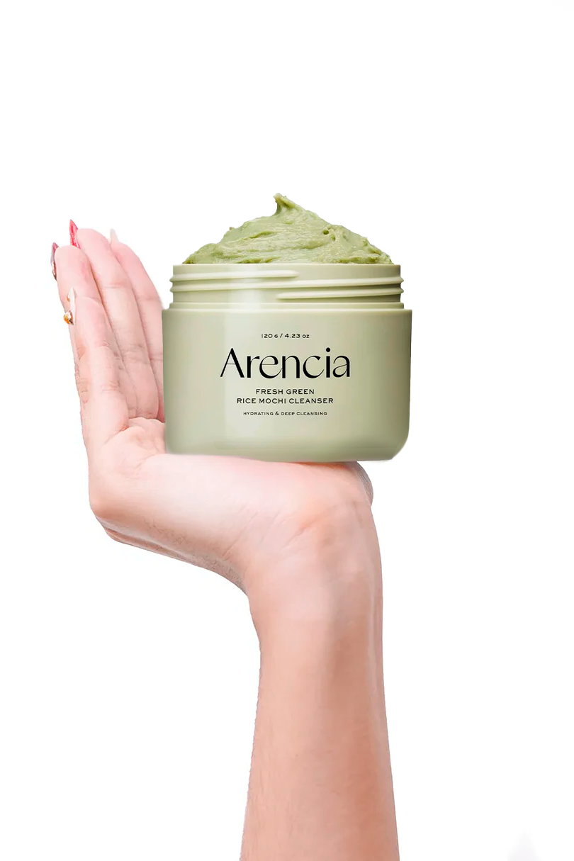 Arencia - Fresh Green Rice Mochi Cleanser 120 g - Controlador de Sebo