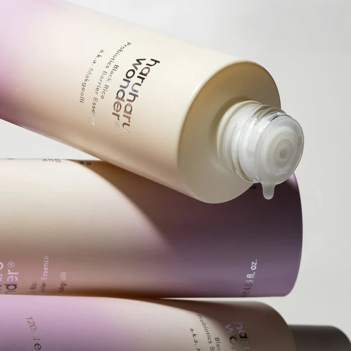 Haruharu Wonder - Black Rice Probiotics Barrier Essence (a.k.a. Makgeolli Essence) (120 ml) - Esencia que da Hidratación y Brillo