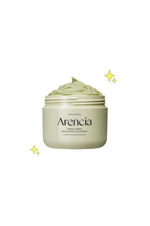 Arencia - Fresh Green Rice Mochi Cleanser 120 g - Controlador de Sebo