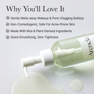 Arencia - Pore Melt Mochi Cleansing Oil 200 ml - Minimizador de Poros