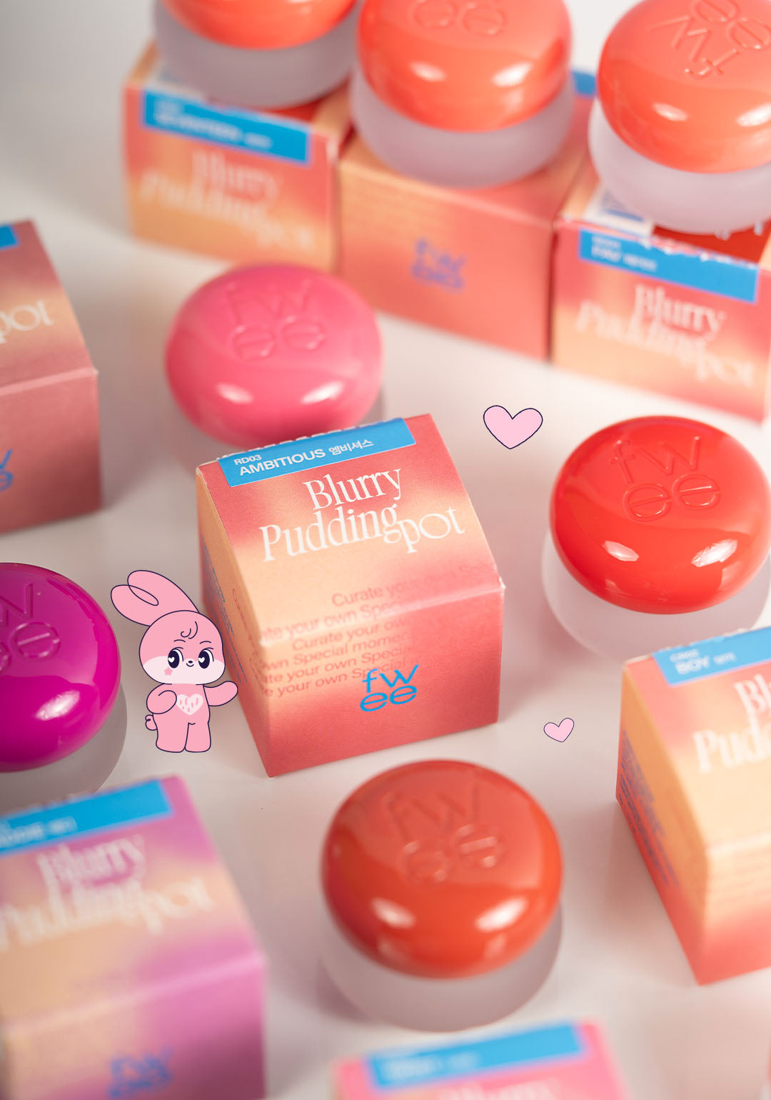 Lip & Cheek Blurry Pudding Pot 5g