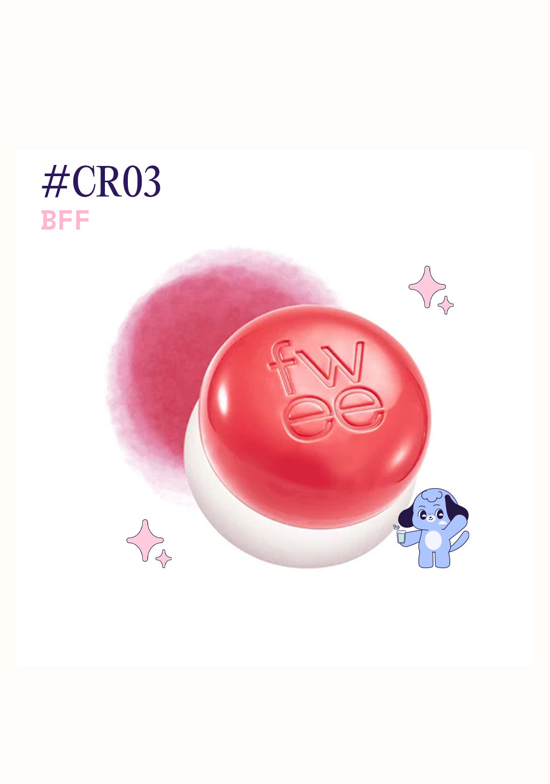 Lip & Cheek Blurry Pudding Pot 5g