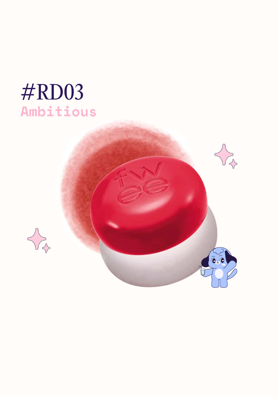 Lip & Cheek Blurry Pudding Pot 5g