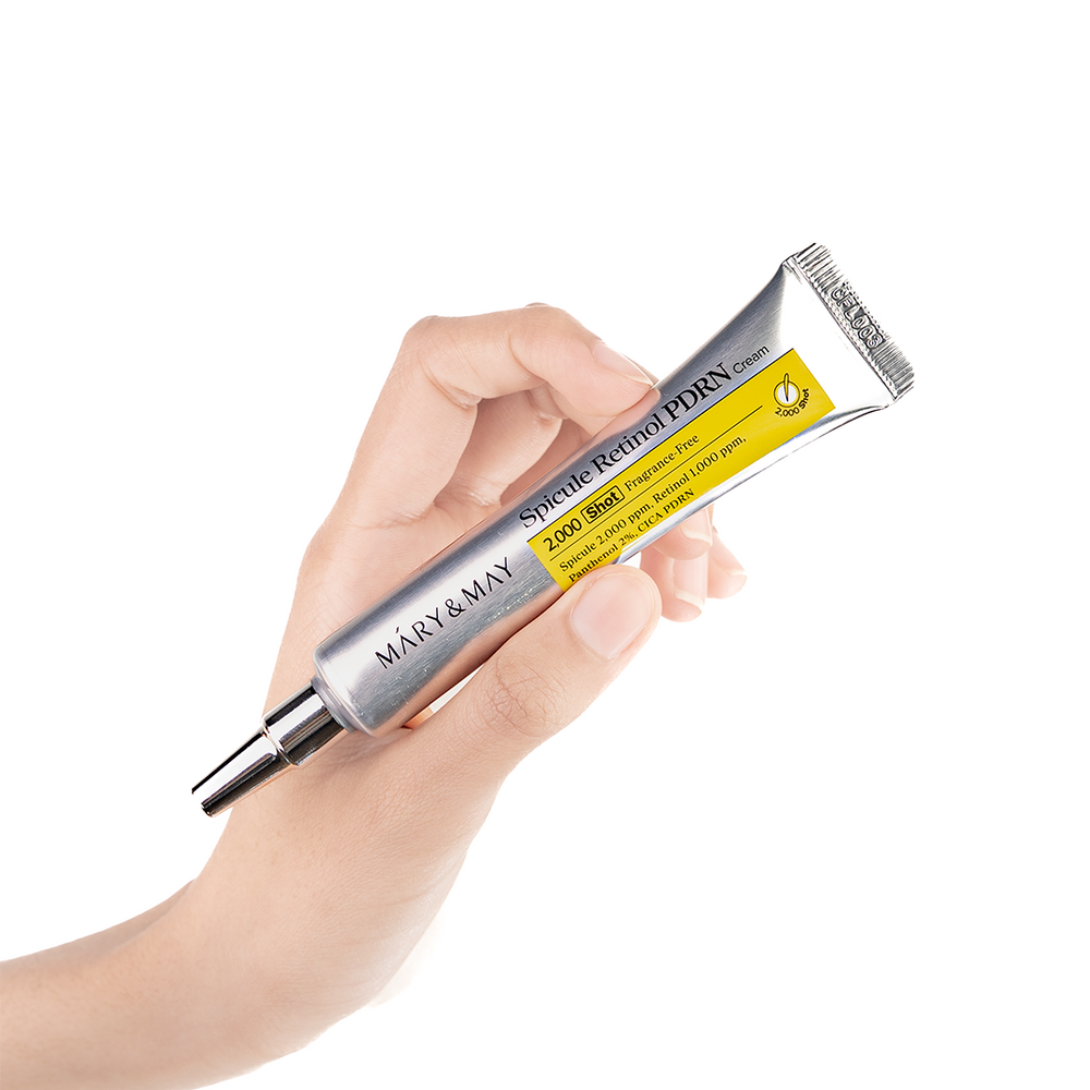 Mary & May - Spicule Retinol 2,000 PDRN Cream 15g - Hidratante y Reafirmante