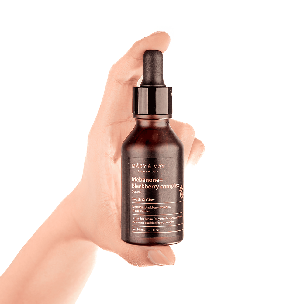 Mary & May - Idebenone + Blackberry Complex Serum 30 ml -  Anti-oxidante y Anti-edad 