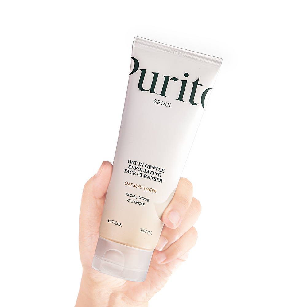 Purito - Oat-In Gentle Exfoliating Face Cleanser 150 ml - Hidratante y Calmante