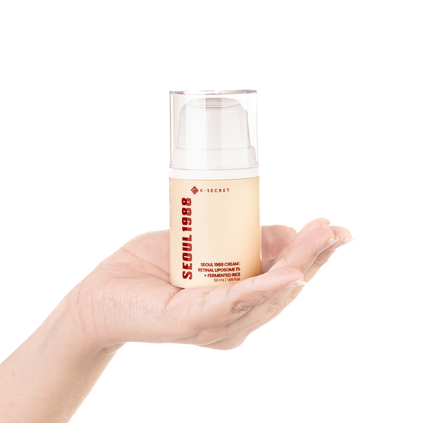 K-Secret Seoul 1988 - Retinal Liposome 1% + Fermented Rice Cream 50 ml - Reafirmante y Renovadora