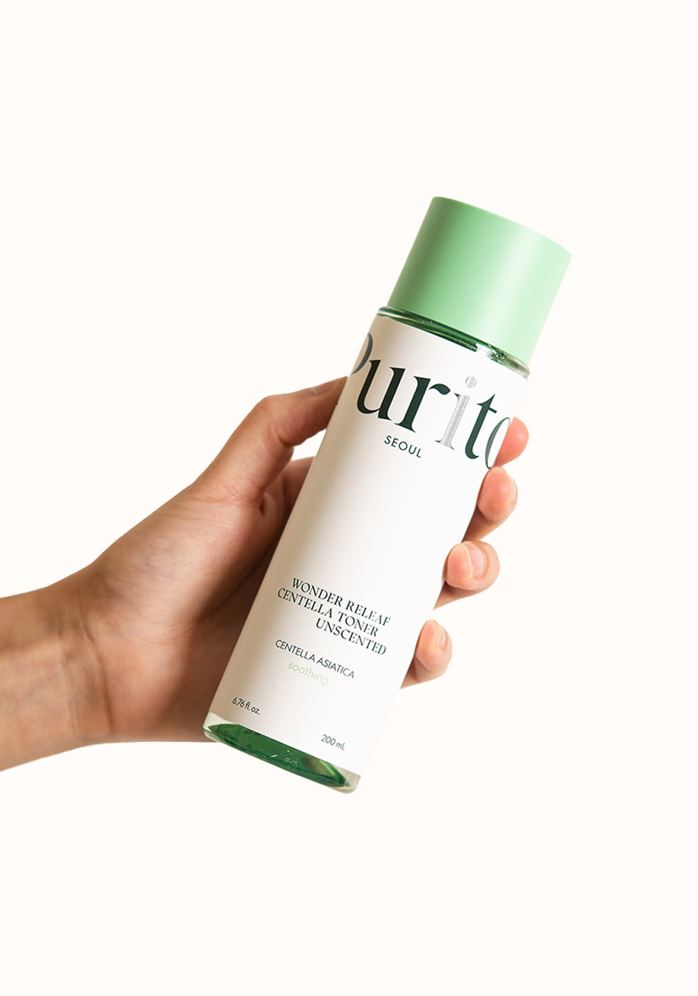 Purito - Wonder Releaf Centella Toner Unscented 200 ml - Hidratante y Equilibrante 