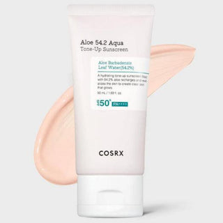 Aloe 54.2 Aqua Tone-up Sunscreen SPF 50+ PA++++ - Chok Chok Beauty
