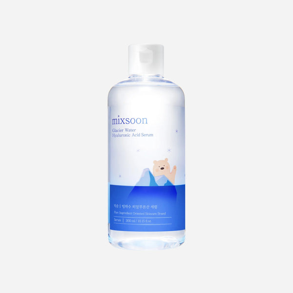 Mixsoon - Glacier Water Hyaluronic Acid Serum 300 ml - Hidratante y Fortalecedor
